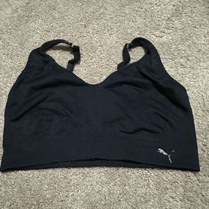Puma XL Black Sports Bra